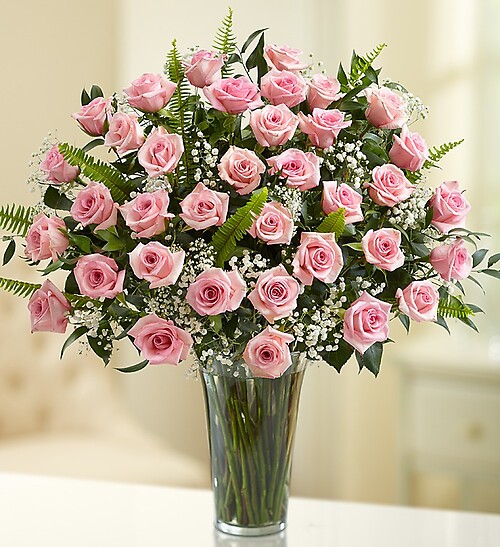 Ultimate Elegance&amp;trade; Premium Long Stem Pink Roses