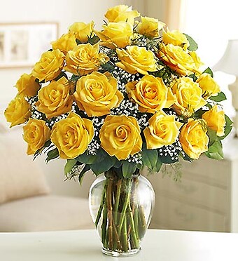 Ultimate Elegance&amp;trade; Long Stem Yellow Roses